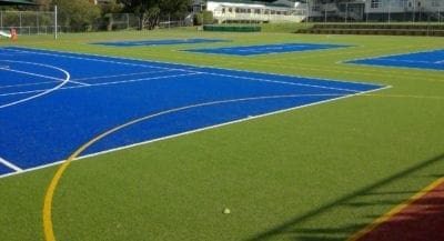 Glendowie Primary Multi sport field with TigerTurf Trophy and Summer Envy XWR