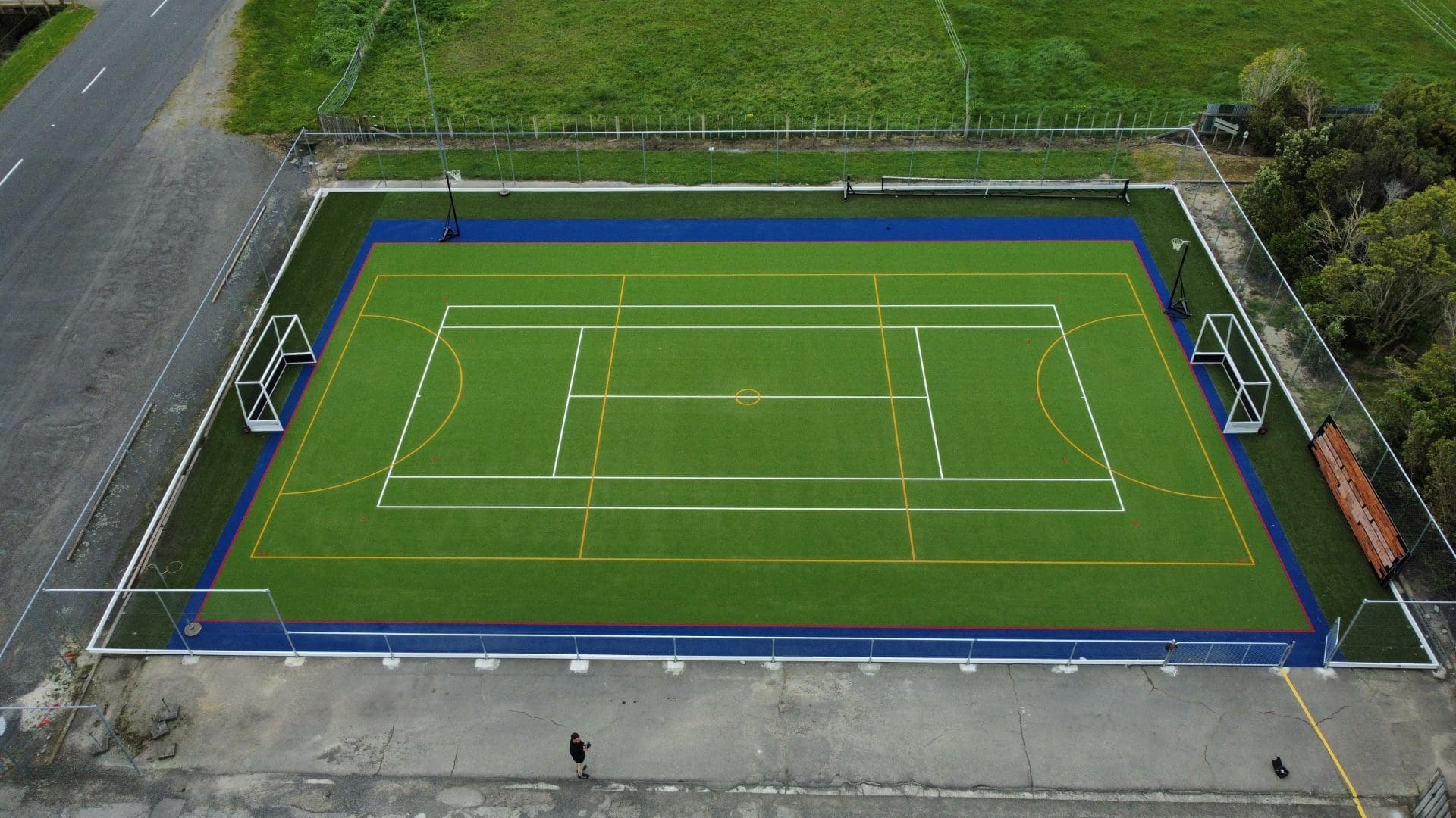 Revitalising Kairanga School Courts: A Blend of Colour and Innovation