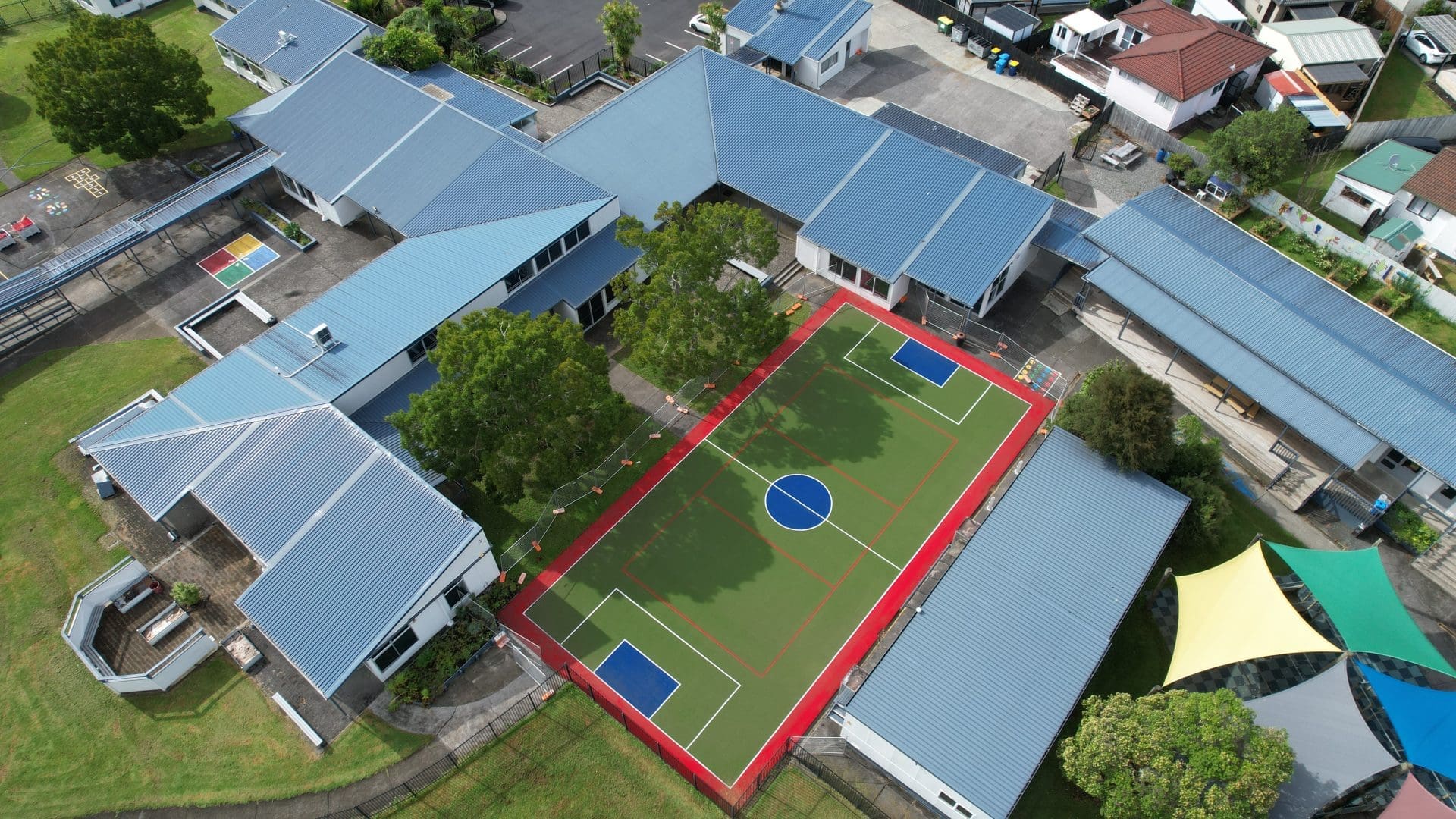 A Sleek and Functional Football Court