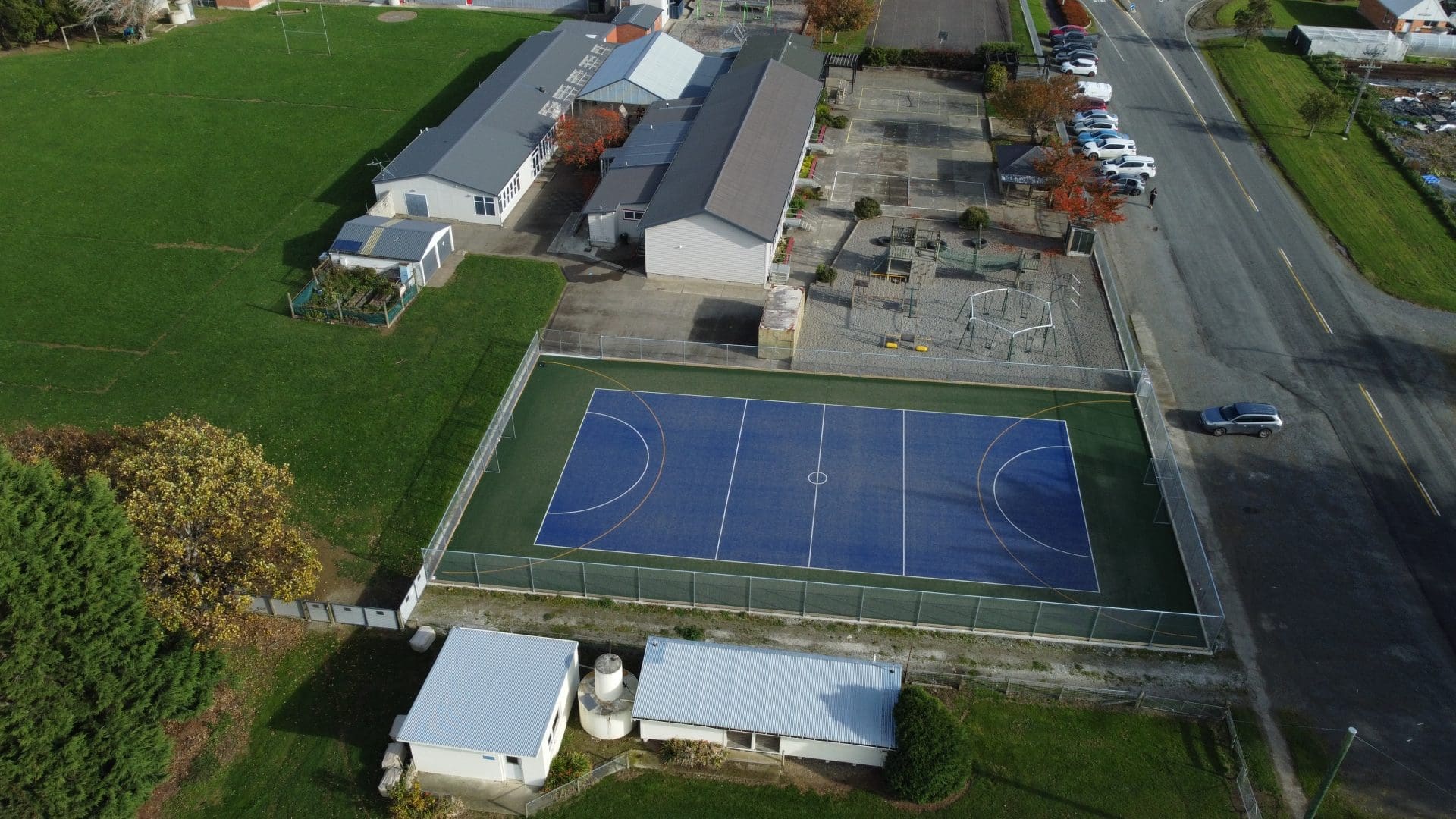 A Court Designed for All-Weather Play